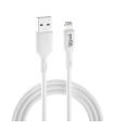 Iggual Cable USB-A/Lightning 100 Cm Blanco