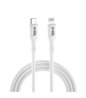 Iggual Cable USB-C Lightning 100 Cm Blanco Q3.0 3A