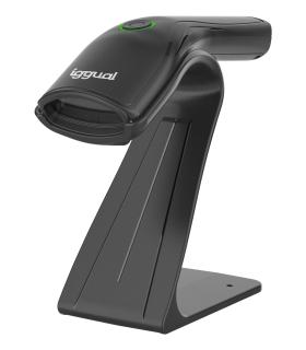 Iggual Lector Cdigo Barras 2D USB Botn Soporte