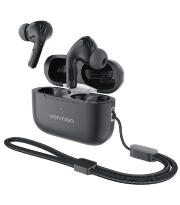 Auriculares Bluetooth Vention Echo Lite E11 con estuche de carga/ Autonoma 6h/ Negros