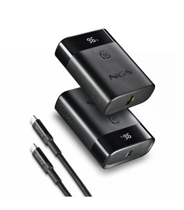 Powerbank 10000mAh NGS TWIX10  22.5W  Negra