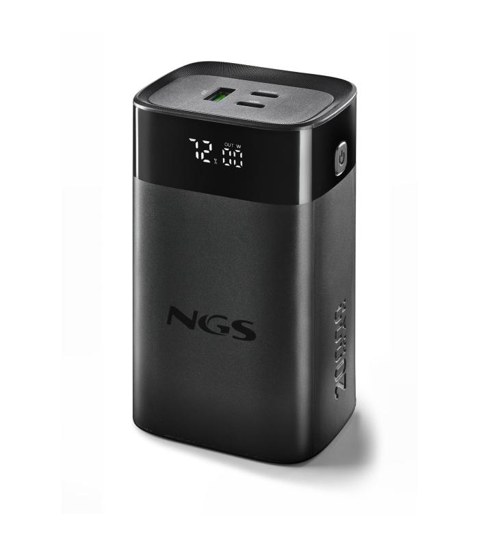Powerbank 20000mAh NGS TWIX20  65W  Compatible Con Porttiles  Negra