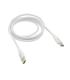 Iggual Cable USB-C USB-C 100 Cm Blanco Q3.0 3A