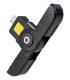 Lector De DNI Y Tarjetas TooQ TQR-3011B  USB Tipo-C  Negro