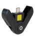 Lector De DNI Y Tarjetas TooQ TQR-3011B  USB Tipo-C  Negro