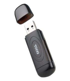 Lector De Tarjetas Externo TooQ TQR-3002B  USB 3.0