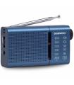 Radio Porttil Daewoo DW1036/ A Pilas/ Azul