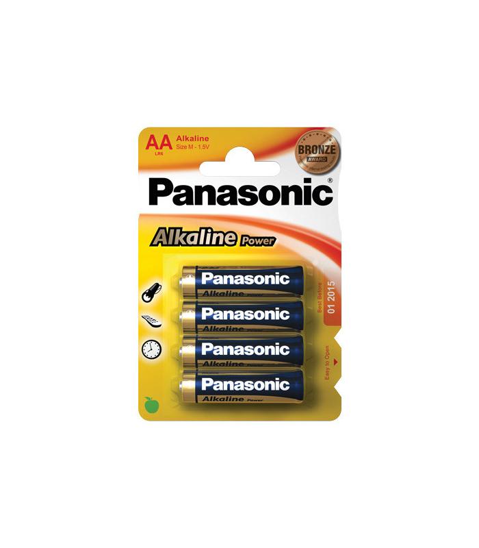 Goobay LR6 4-BL Panasonic Alkaline Power Batera de un solo uso AA Alcalino