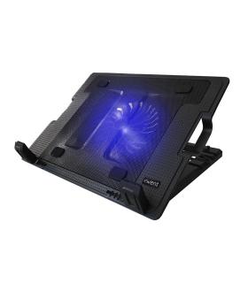 EWENT EW1258 Soporte Ventilador Portatil 17"+2 USB
