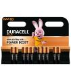 Pack De 10 Pilas AAA Duracell Plus Power Boost DPBLR3B10/ 1.5V/ Alcalinas