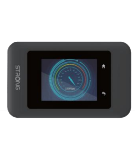 Strong 4G+ LTE MiFi Hotspot Router Wi-Fi 1200 router inalmbrico Doble banda (2,4 GHz / 5 GHz) Negro