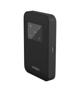 Strong 4G+ LTE MiFi Hotspot Router Wi-Fi 900 router inalmbrico Doble banda (2,4 GHz / 5 GHz) Negro