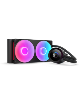 NZXT Kraken Plus RGB 240 Procesador Sistema de refrigeracin lquida todo en uno 12 cm Negro