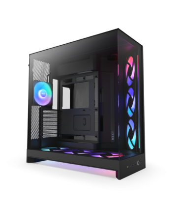 NZXT H9 Flow RGB+ Midi Tower Negro
