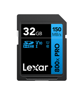 Lexar High-Performance 800xPRO 32 GB SDHC UHS-I Clase 10