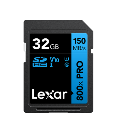 Lexar High-Performance 800xPRO 32 GB SDHC UHS-I Clase 10