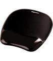 ALFOMBRILLA CON REPOSAMUECAS RATON GEL NEGRO FELLOWES 9112101
