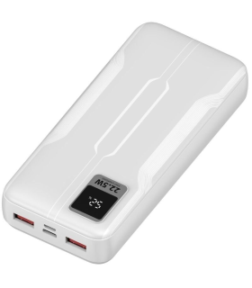 Powerbank 20000mAh Leotec LEPOW20W22W/ 22.5W/ Blanca