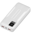 Powerbank 20000mAh Leotec LEPOW20W22W/ 22.5W/ Blanca