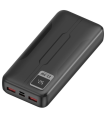 Powerbank 20000mAh Leotec LEPOW20W22K/ 22.5W/ Negra
