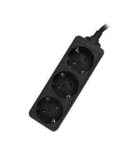 Ewent Ew3959 Regleta 3 Tomas Negro