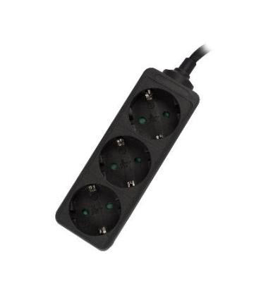 Ewent Ew3959 Regleta 3 Tomas Negro