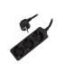 Ewent Ew3959 Regleta 3 Tomas Negro