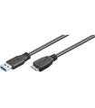 Ewent Cable USB 3.0  "A" M A Micro "B" M 1.8m