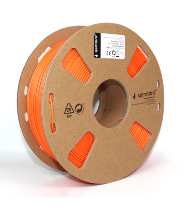 FILAMENTO GEMBIRD  PLA NARANJA, 1,75 MM, 1 KG