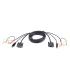 Aten Cable KVM DVI-I Single Link USB De 1,8 M