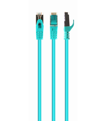 CABLE RED S-FTP GEMBIRD   CAT 6A LSZH VERDE 1 M