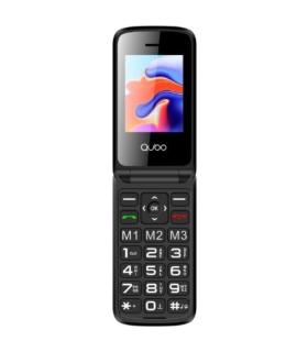 Telfono Mvil Qubo X-247 4G para Personas Mayores/ Negro y Azul