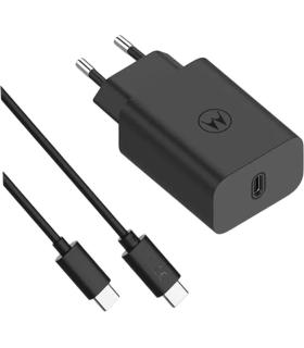 CARGADOR DE PARED MOTOROLA 30W 1XUSB-C + CABLE