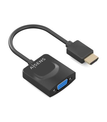 Conversor Aisens A122-0947  HDMI Macho - SVGA Hembra  15cm  Negro