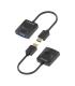 Conversor Aisens A122-0947  HDMI Macho - SVGA Hembra  15cm  Negro