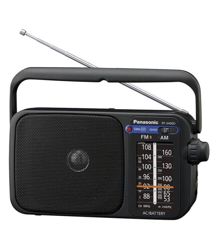 Radio Porttil Panasonic RF-2400DEG-K/ Negra