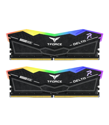 DDR5 TEAMGROUP T-FORCE DELTA RGB 8GB X2 6000 NEGRO