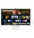 Smart Monitor Samsung M8 M80F S32FM801UU 32'  4K  Multimedia  Regulable En Altura  Smart TV  Webcam  Blanco
