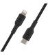 Belkin CAA004BT2MBK cable de conector Lightning 2 m Negro
