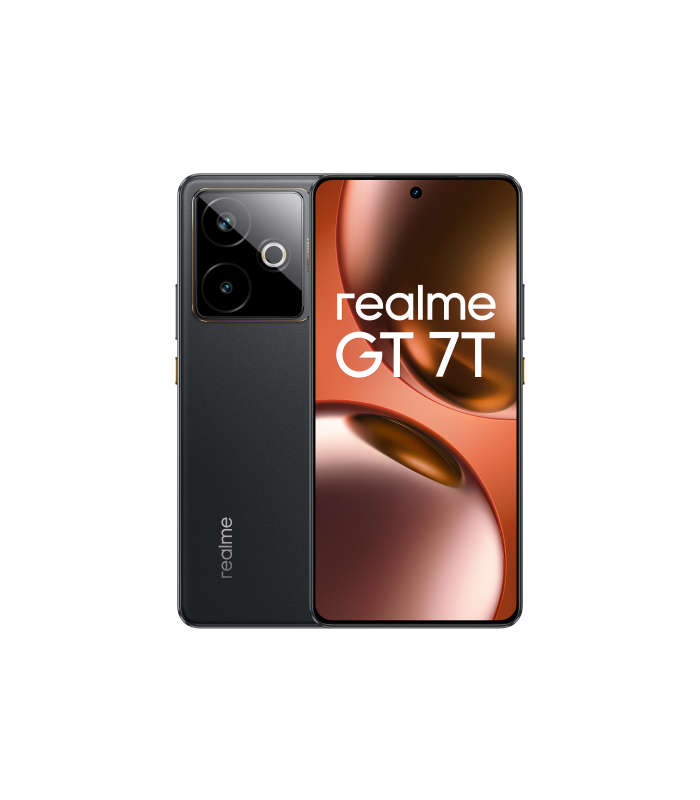 realme GT 7T 17,3 cm (6.8\") SIM doble Android 15 5G USB Tipo C 12 GB 256 GB 7000 mAh Negro