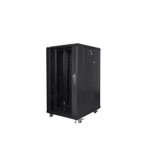ARMARIO LANBERG RACK 19\" 22U 600X800 FLAT PACK BLACK NEGRO