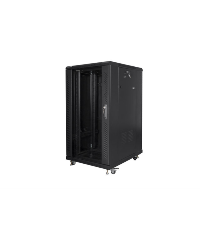 ARMARIO LANBERG RACK 19\" 22U 600X800 FLAT PACK BLACK NEGRO