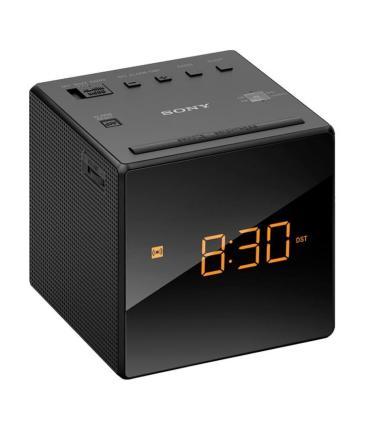 DESPERTADOR SONY ICFC1B -PANTALLA LED -  AM FM - ALTAVOZ MONO - ALARMA ZUMBADOR RADIO - ALIMENTACIN RED+BAT. RESERVA CR2032