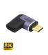 ADAPTADOR USB-C EWENT MACHO-HEMBRA MAGNETICO PD140W PURPURA
