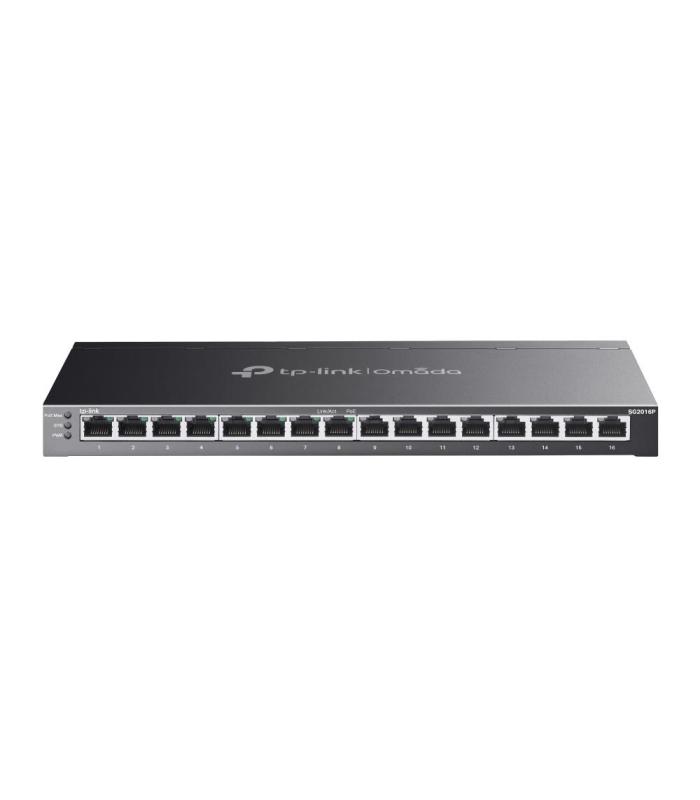 SWITCH TP LINK OMADA TL-S2016P   SMART, 16x1G 8xPOE+, 120W