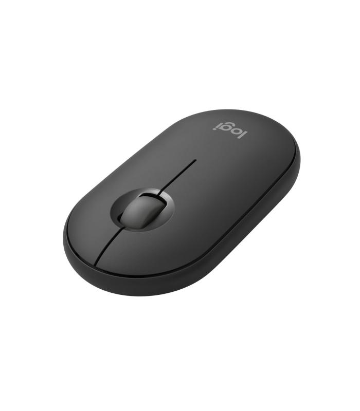 RATON LOGITECH PEBBLE MOUSE M350S GRAFITO BLUETOOTH PILAS