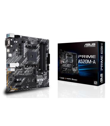 Placa Base Asus Prime A520M-A II CSM Socket AM4  Micro ATX
