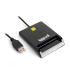 Iggual Lector DNI SIP Tarjetas ID USB 2.0 Negro
