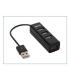 Iggual Hub USB 2.0 X 4 Puertos HUB-A-4p