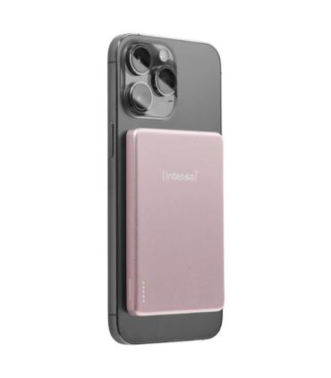Intenso Powerbank MW5000 MagSafe Rosado